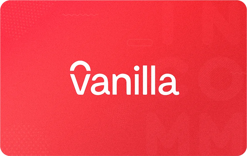 Vanilla gift card