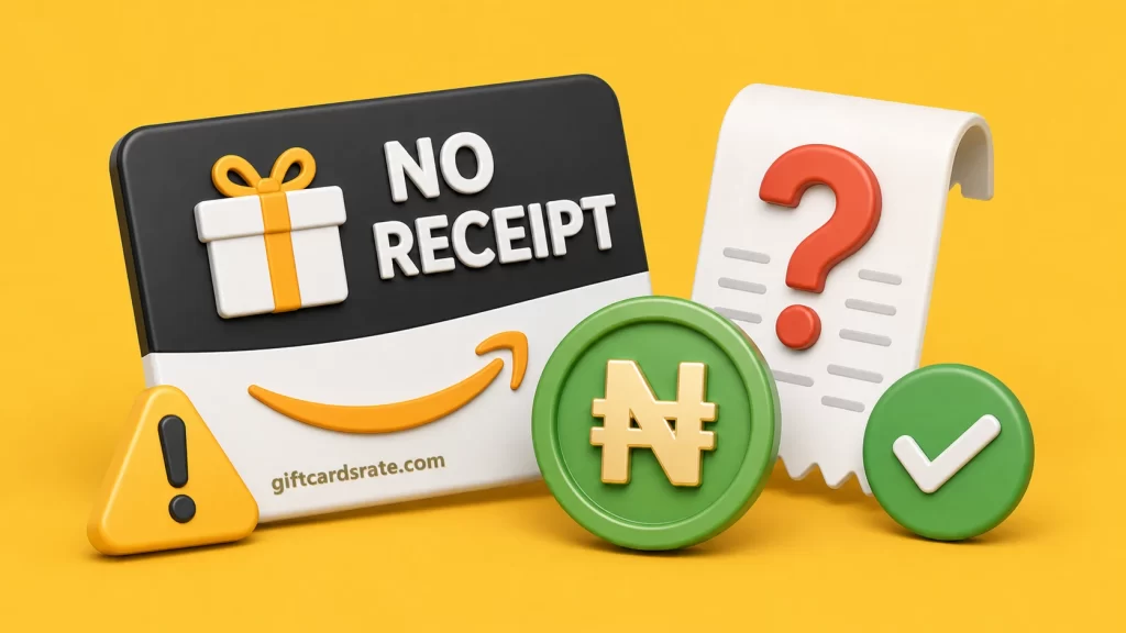 Amazon Gift Card Without Receipt: What Nigerian Sellers Should Expect - GiftCardsRate article image