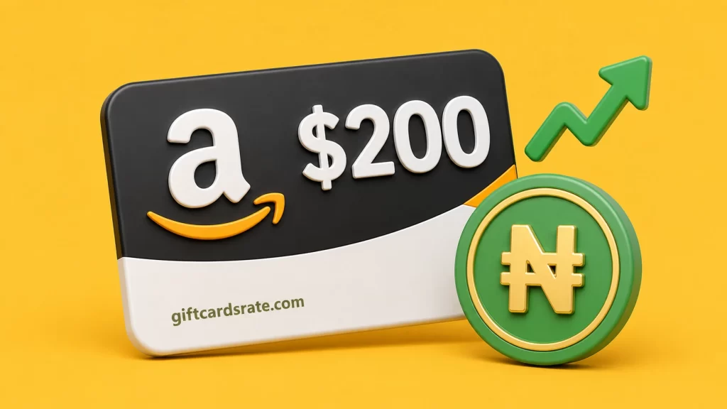How Much Is $200 Amazon Gift Card in Nigeria Today? - GiftCardsRate article image