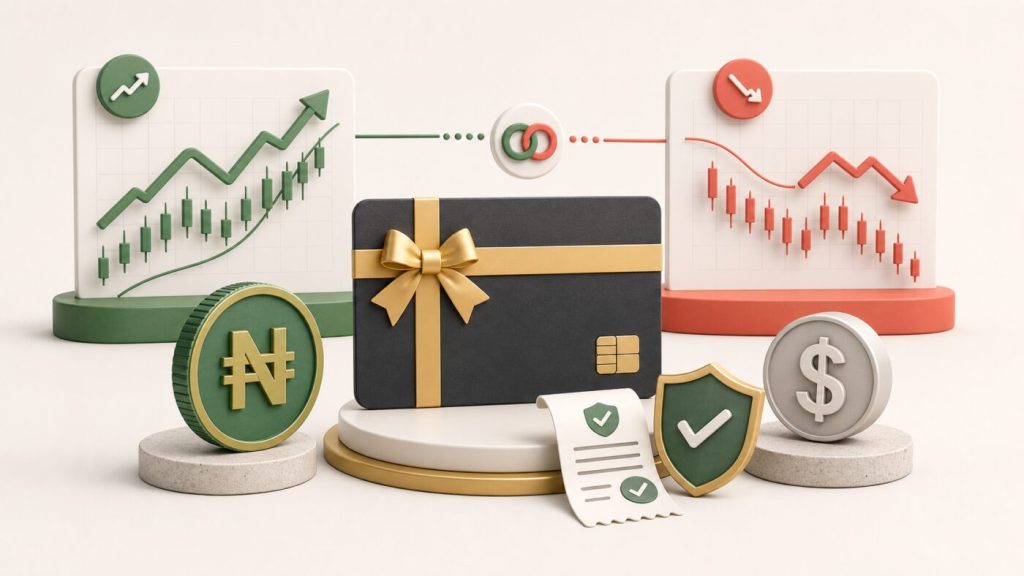 Naira FX rate compared with US Apple gift card resale value in Nigeria