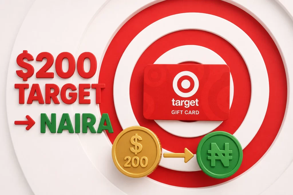$200 Target gift card value in Nigerian naira
